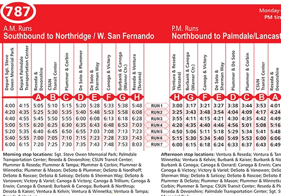 Route 787 - West San Fernando Valley Photo