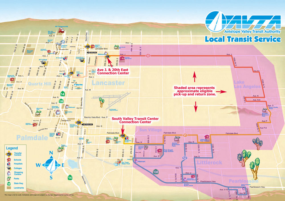 Microtransit Service Area